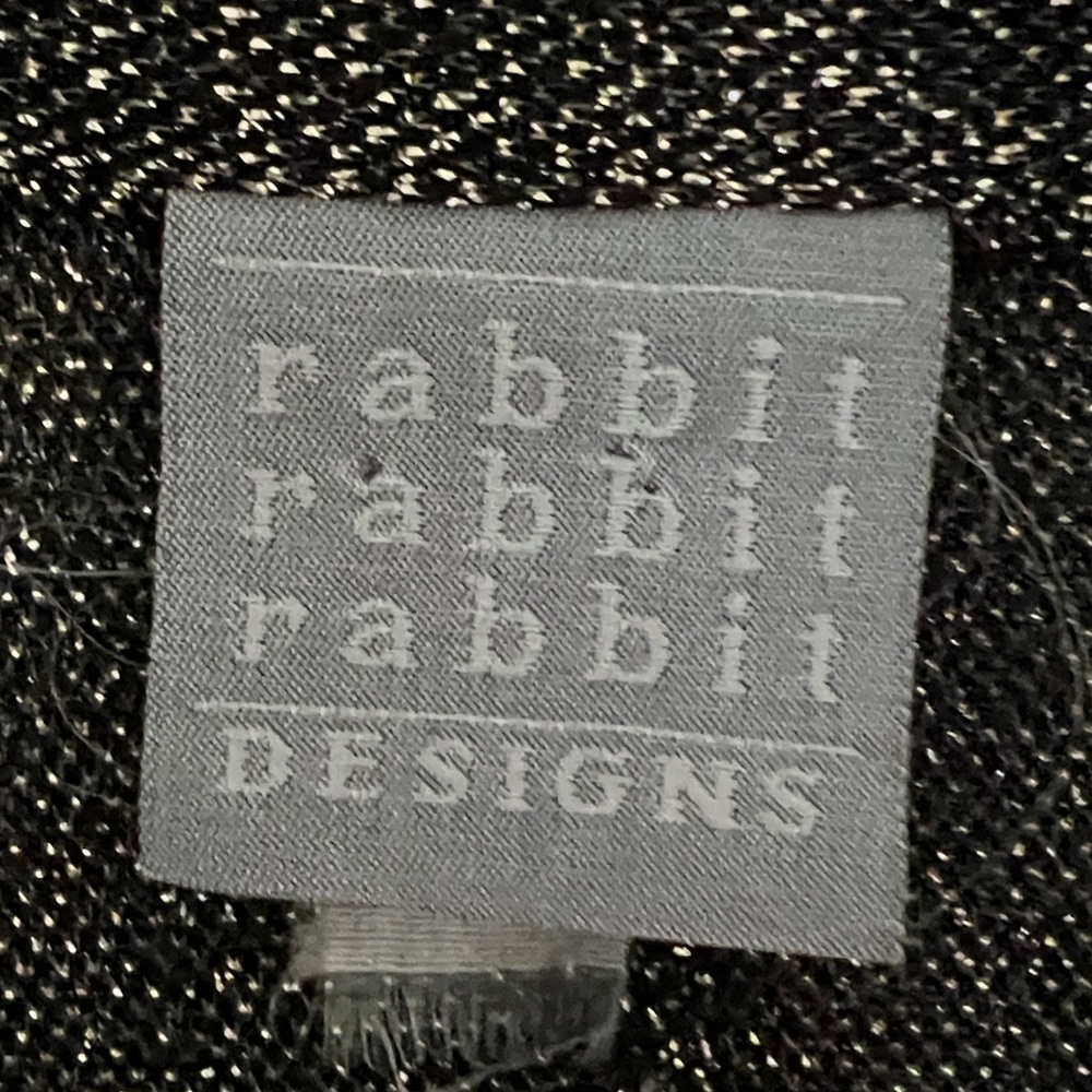 Rabbit Rabbit Rabbit Metallic Black Jacket - Picture 2 of 3